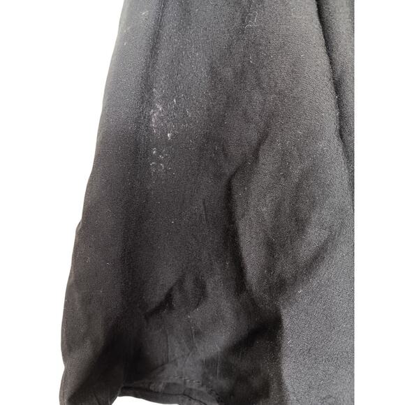 Old Navy Black Tiered V-Neck Dress 4X Plus Size NWT Lightweight Flowy - Picture 7 of 11